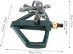 360 Degree Sprinkler, Sprinklers for Yard, Water Sprinkler for Lawn for A Variety of Environments Such As Gardens and Other Landscapes (Silver) - Image 3