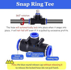 Automatic Irrigation Spray Kits - Adjustable Nozzle Cooling System for Fences and Farms, Indoor/Outdoor Mist Sprayer for Efficient Watering and Temperature Control - Image 5