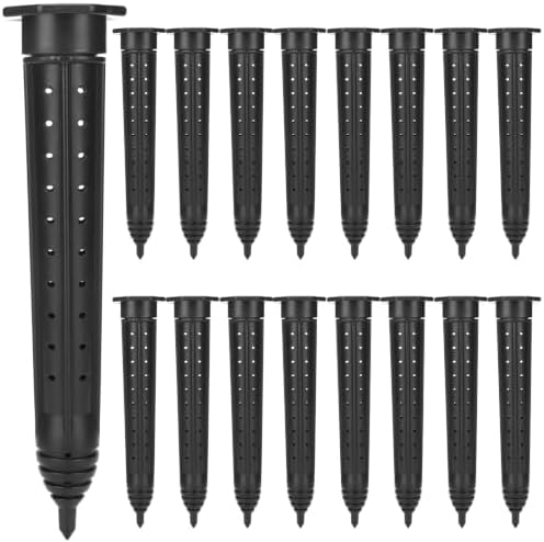 Briwooody 15 Pack Garden Watering Stake Deep Root Irrigation Spike, 12 Inch by Briwooody