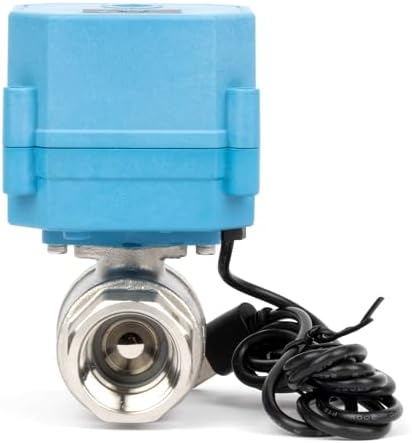 U.S. Solid WiFi Smart Motorized Ball Valve 3/4 inch NPT for Water Control, Irrigation, 2 Way 304SS Electric Valve, USB Powered, Status Indicator, Flow Direction, Remote On/Off Control, NSF Certified - Image 6