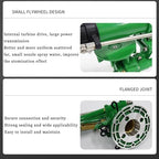 Rotary Large-Area Watering Sprayer, 2'' Farm Irrigation Sprinkler with 6 Replacement Nozzle, Range Radius 28-60m and Spray Angle 360° Adjustable, Long Service Life, for Farms, Orchards, Wheat - Image 6