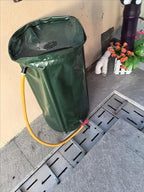 Rain Water Collection Barrel Water Storage Tank with Spigot, Hose and Portable Bucket, Large Plastic Collapsible Rain Catcher Catchment System to Collect Rainwater from Gutter (43Gallon=160L) - Image 4