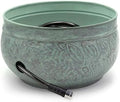 Good Directions 457 Key West Garden Hose Holder Pot, Large Capacity, Blue Verde Finish by GoodDirections