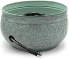 Good Directions 457 Key West Garden Hose Holder Pot, Large Capacity, Blue Verde Finish by GoodDirections