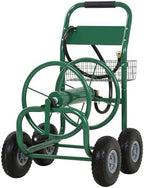 PayLessHere | Garden Hose Reel Cart | Holds Upto 300ft of 5/8" Hose | Green by PayLessHere