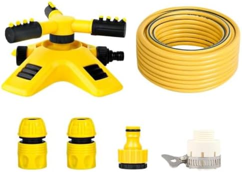 Degree Rotating Lawn Sprinkler, Series Connectable Garden Water Sprayer by Unknown