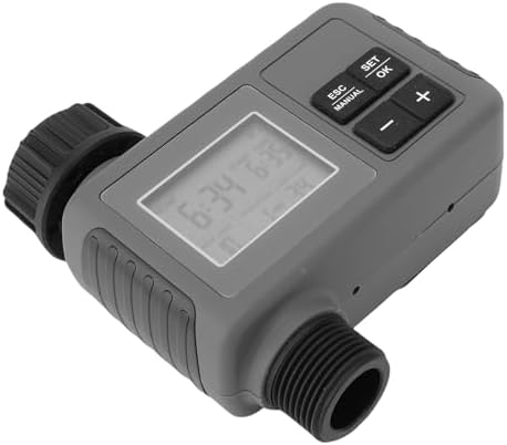 Programmable Sprinkler Timer, Automatic Water Timer for Garden Hose with Rain Delay, Digital Irrigation Controller for Yard Lawn Pool Greenhouse, IPX5 Outdoor Faucet - Image 4