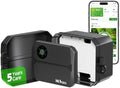Outdoor Smart Sprinklers Controller 2.4GHz WiFi, Irrigation Controller Easy Use App Enabled, 4 Zones + 16 Plans, Save Water Auto Skip Rain, Freeze & Wind, 10 Minutes Install by HiOazo