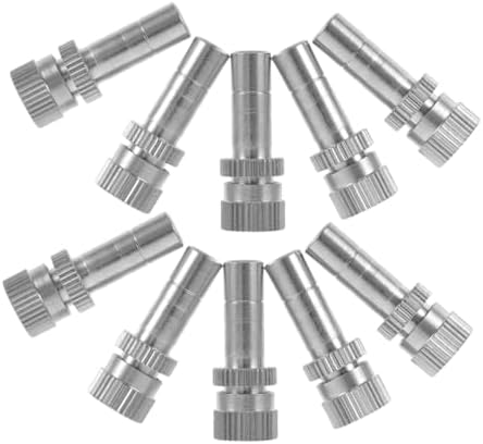 BESPORTBLE 50pcs Misting Nozzle Metal Atomizing Spray for Garden Hose Efficient Irrigation and Cooling Easy Installation for Lawn and Outdoor Use - Image 2
