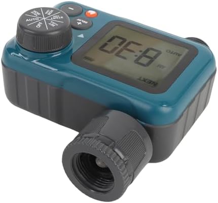 Asixxsix Sprinkler Timer, Digital Water Timer with Rain Delay for Garden Hose Irrigation Controller, Programmable Auto Manual Delay Modes, Large LCD Display, IP54 Water Proof - Image 5