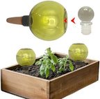 Automatic Plant Watering Globes Top Fill 500ML Water Spikes Stakes System - Image 2
