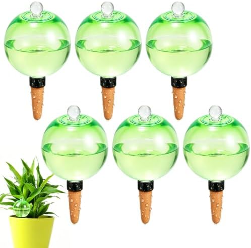 Self Watering Globes – Extra Large, 25.4 fl oz, Terracotta Spikes by FENJAR