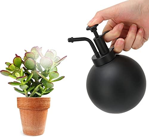 Plant Mister Spray Bottle, Small Hand Pump Spray Bottle Plant Mister Watering can Indoor with Bronze Plastic Top Pump for Outdoor Garden Decorative Garden, Plants, Cleaning(500 ML) - Image 2
