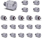 Fogland Stainless Steel Misting Nozzles, 20 Pack, 0.024" Orifice Mist Heads by Fogland