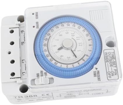 Zunate Mechanical Timer Switch 24 Hour Programmable for Water Heater - Image 5