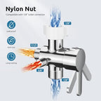 BRITULIF Hot and Cold Bidet Sprayer for Toilet, Adjustable Pressure - Image 3