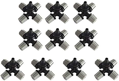 Pressure atomizing misting Sprayer, Garden Sprinkler Watering Irrigation Garden Misting Sprinkler Greenhouse Humidifier Plant Mist Nozzle Sprinkler Garden Tool 10pcs Mist Nozzle by Unknown