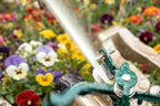 1/2" Zinc Impact Sprinkler on Heavy-Duty Metal Base, Adjustable Coverage for Lawn and Garden Watering - Image 3