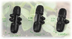 3/4 Inch to 1/4 Inch Drip Irrigation Barbed Tee Fittings Kits, Anti-Drop Lock Nut Locked Barbed Connectors for 3/4"-20mm Drip Tubing, 3/4/6 Way Tee Joints for Garden Lawn Irrigation (20,4-WAY) - Image 3