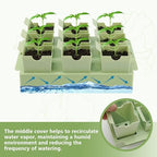 2 Pack Seed Starter Trays, Lift-Out Handles, Easy Transplanting - Image 4