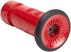 1" Plastic Red Fire Nozzle (NPSH) with Durable Rubber Bumper - Image 4
