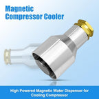 Magnetic Coolpressor Compressor Cooler,High-Powered Magnetic Compressor Auxiliary Cooler, Compressor Cooler Part, Quick Cooling for Overheated Compressors with Easy and Fast Connection - Image 5