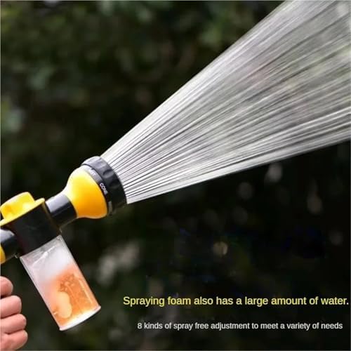 Foam Sprayer, Portable Auto Foam Lance Water Gun High Pressure 3 Grade Nozzle Jet Car Washer Sprayer Cleaning Tool Automobile Garden Wash,Car Washing(Green) - Image 5