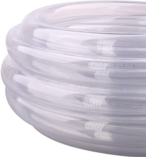 DERNORD PVC Tubing 1"ID X 1 1/4"OD Flexible Clear Vinyl Hose 25 Feet for Food Grade - Image 5