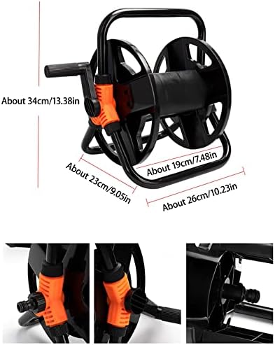 Garden Hose Reel Portable Water Pipe Storage Organizer Winding Tools for Car Washing Watering Water Hose Holder - Image 6