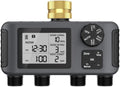 Hose Water Timer, Programmable Sprinkler Timer with Rain Delay/Manual/Automatic Drip Irrigation System for Outdoor Garden Yard, 4 Outlet by Unknown