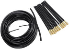 Focket Drip Irrigation System, 33ft 10 Nozzles 360 Adjustable 8mm Compatible Garden Watering System, Automatic Sprinkler Kit with 10 Copper Nozzles for Outdoor Garden Raised Bed (5/8 Universal 10m - Image 7