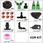 Ship Accessories 5-60M Plant Watering Set Watering Kits Adjustable Drippers for Irrigation Micro Garden Watering System Irrigation Accessories(45M54Pcs) - Image 2