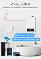 Zigbee Smart Water Heater Switch, Glass Touch Panel, Neutral line Needed,ZigBee Hub Required, EU,40A - Image 3