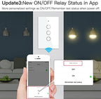 WiFi Light Touch Switch LED Wall Switches Smart-Life/Tuya APP Remote Control Voice Control 1/2/3 Gang EU US Black #2-Gang#EU 220V Only L Wire - Image 4