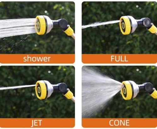 Garden Watering Wand, 47 Cm, 8 Modes, Adjustable Head - Image 5