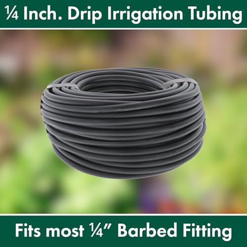 Eaton Brothers 1/4 Inch Drip Irrigation Tubing 1000 ft – Durable Blank Irrigation Hose for Drip Irrigation Systems, UV-Resistant Flexible Garden Watering Tube for Landscapes and Raised Beds - Image 3