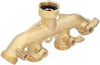 G3/4 4 Way Hose Splitter Brass, Brass Hose Faucet Manifold, Garden Hose Faucet Adapter, Joint Connector Irrigation Accessory,Garden Hoses Connector - Image 6