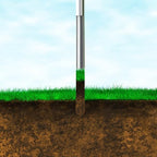 36" Soil Sample Probe Stainless Steel T-Style Handle Sampling Soil Probe - Image 6