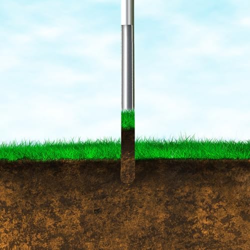 36" Soil Sample Probe Stainless Steel T-Style Handle Sampling Soil Probe - Image 6