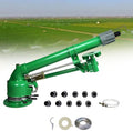 Farm Irrigation Sprinkler, Sprinkler Irrigation Machine,2" Adjustable Farm Sprinklers for Large Areas,Watering Spray with 10 Replacement Nozzle, for Farm Lawn Garden Irrigation by Unknown