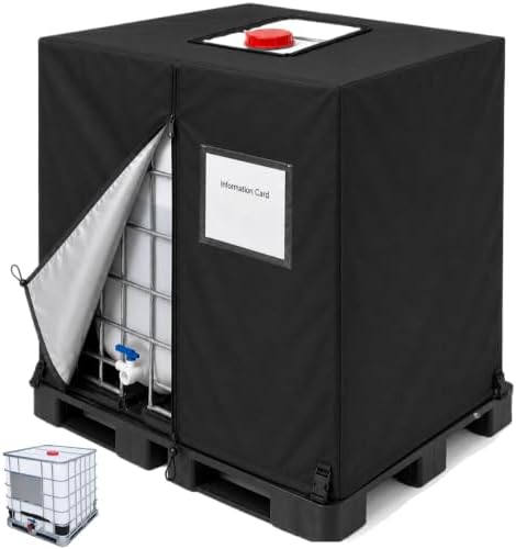 IBC Tote Cover 275 Gallon Waterproof 420D Water Tank Cover by Unknown