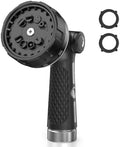 Heavy Duty Garden Hose Nozzle Black by RainPoint