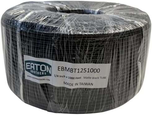 Eaton Brothers 1/4 Inch Drip Irrigation Tubing 1000 ft – Durable Blank Irrigation Hose for Drip Irrigation Systems, UV-Resistant Flexible Garden Watering Tube for Landscapes and Raised Beds - Image 7
