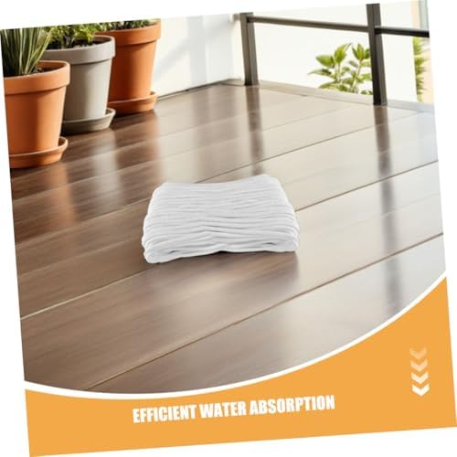 VOSAREA Self Watering Cotton Wick Rope for Plants, 50m White DIY - Image 3