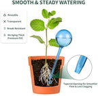Soilagua 12-Pack Plastic Plant Watering Globes, Premium PVC Shatter-Resistant Plant Waterer, Tapered Opening Self Watering Planter Insert, Automatic Watering Spikes for Daily & Vacation Plants Care - Image 2