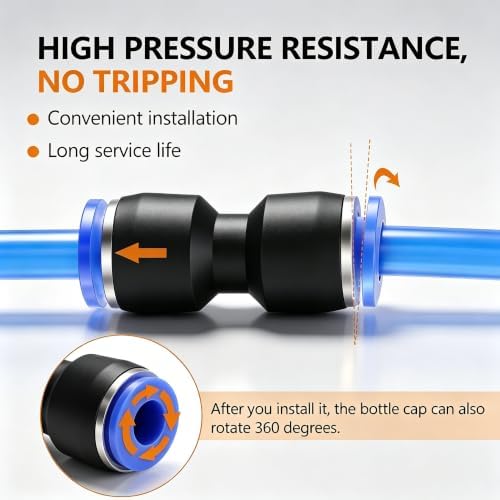 mankk 81PCS Quick Connect Air Hose Fittings Kit 1/8,1/4,3/8,1/2 inch - Image 3