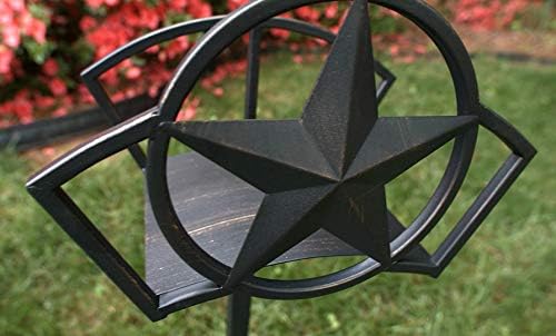 Liberty Garden 117 Star Metal Garden Hose Stand, 125-Foot Capacity Bronze - Image 4