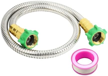 Garden Hose Extender, Leakproof Fitting, Stainless Steel, 12FT by Unknown