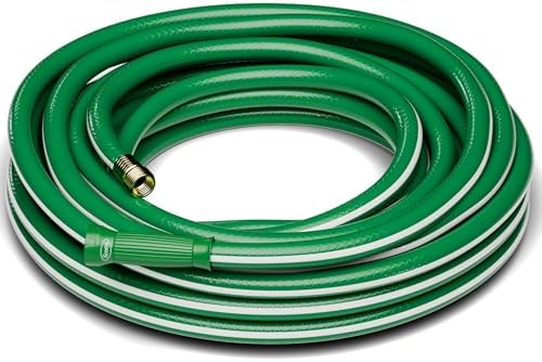 Scotts 50 ft. Heavy Duty Garden Hose – 5/8 in. Diameter, 4-Ply, 400 PSI High-Pressure, Easy-to-Coil Water Hose with Crush-Resistant Couplings and Twist-Resistant Collar for Lawn and Garden - Image 2
