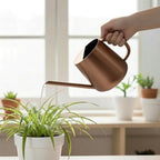 Watering Can Indoor Small for House Plant with Long Spout Stainless Steel 1000ml for Flowers Small Stainless Steel Watering Can - Image 6